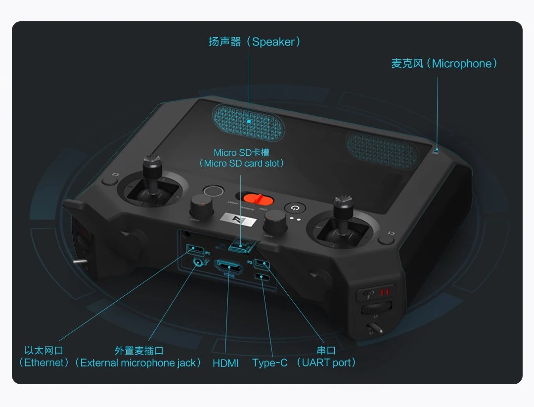 FIMI TX10A Built-in Screen Remote Controller drone for FIMI X8 Pro and X8SE 2022 V2 camera drone