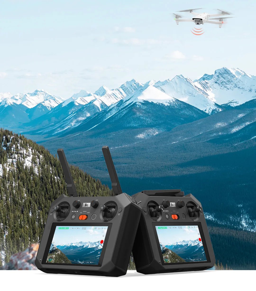 FIMI TX10A Built-in Screen Remote Controller drone for FIMI X8 Pro and X8SE 2022 V2 camera drone