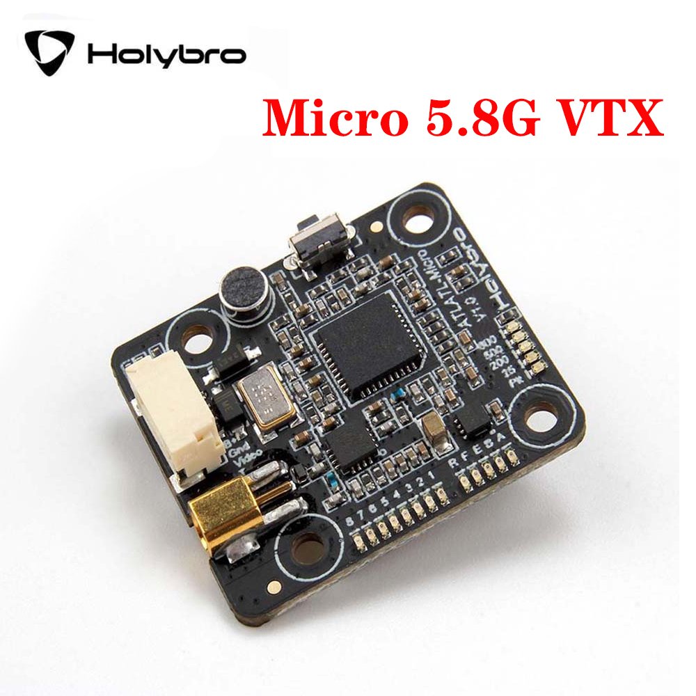 Holybro Atlatl HV micro 5.8G FPV Video Transmitter 2-4S Lipo 0.5 / 25/200/500/800mW 40CH VTX for FPV RC Multirotor Drone parts