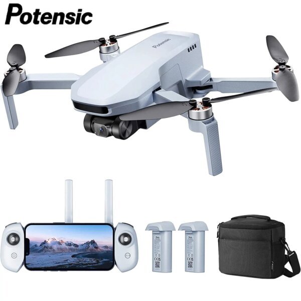 Potensic C0 Single Axis Gimbal 4K GPS Drones without Carry Bag Under 249g