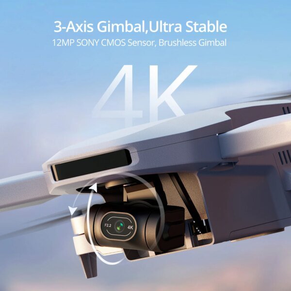 Second image of Potensic C0 Mini Drone 3 Axis Gimbal 6KM GPS 4K Professional Camera Drones