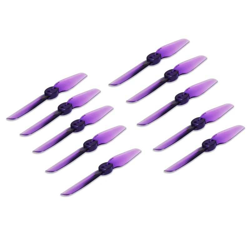 5 Pairs HQ Prop Durable T65MM 65mm 2.5 Inch CW CCW 2 Blade Propeller for Ultramicro / Toothpick FPV Drone Quadcopter Grey YYDS