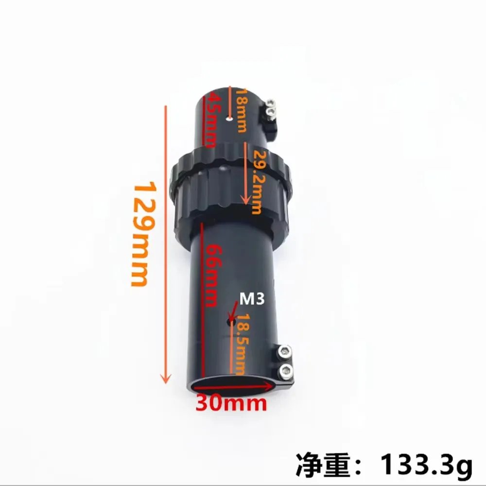 Innovative 25 30 35 40mm Agricultural Drone Foldable Connector, Lockable and Anti-wobbling, Perfect for Aerial Photography