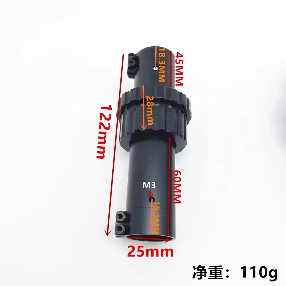 Innovative 25 30 35 40mm Agricultural Drone Foldable Connector, Lockable and Anti-wobbling, Perfect for Aerial Photography