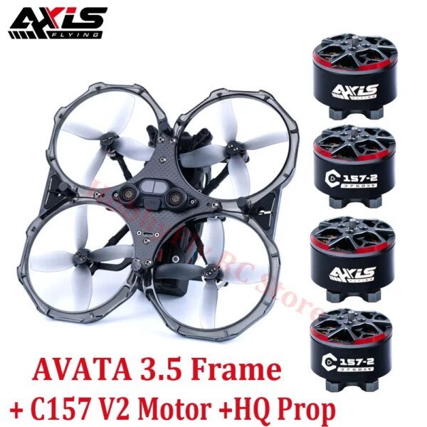 Axisflying AVATA 3.5 Upgrade Frame Kit with C157-2 Motor for  DJI FPV Drone DIY Part