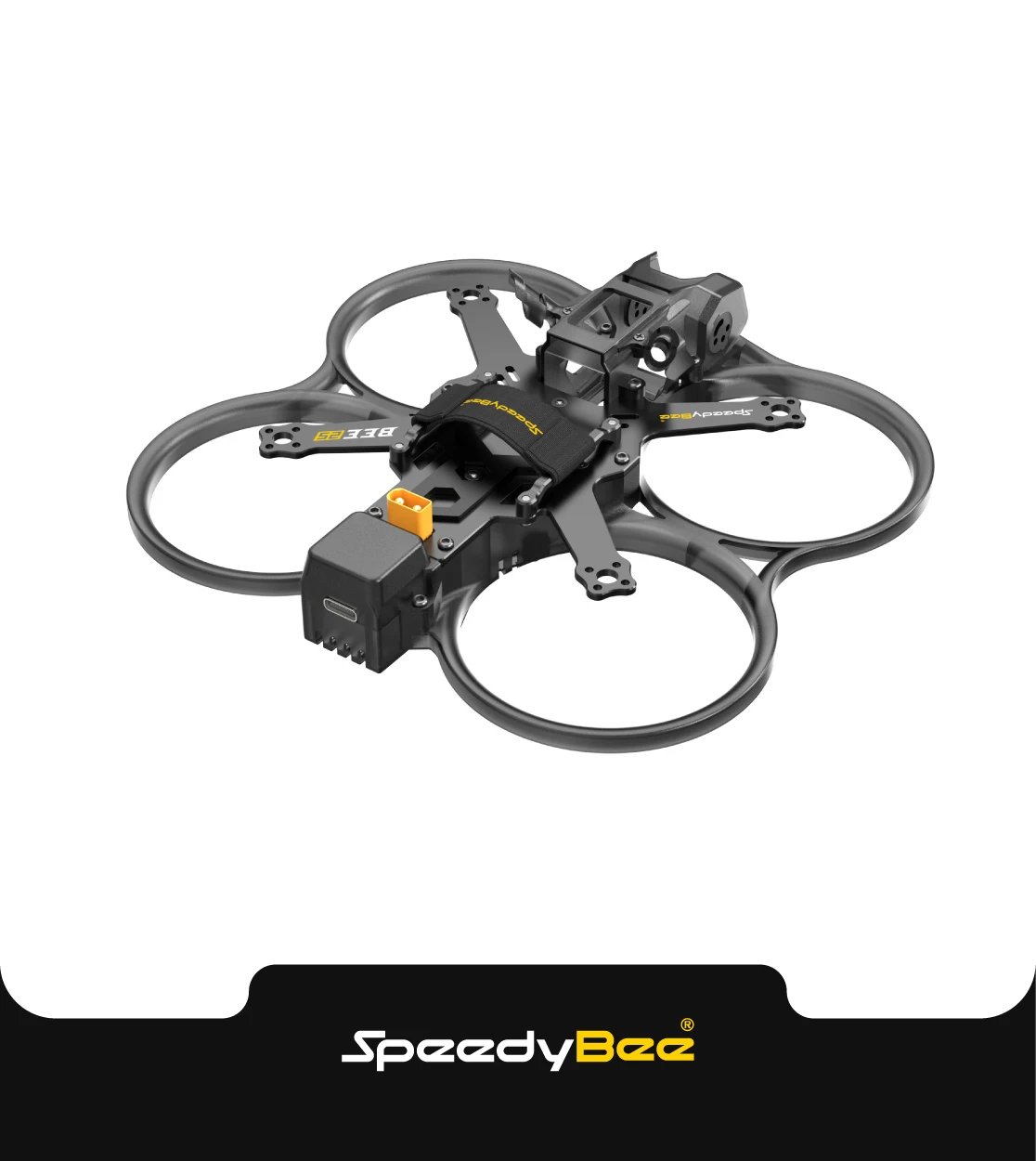 SpeedyBee Bee25 2.5 inch Frame Kit Bluetooth Parameter Duct Whoop RC FPV Racing Drone Parts Suitable for O3 HD VTX25x25mm