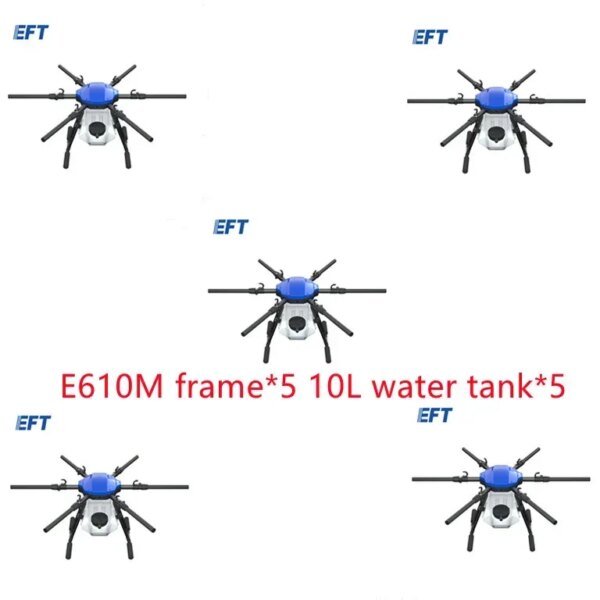 EFT  E610M 10L Load Agricultural Sprayers Drone