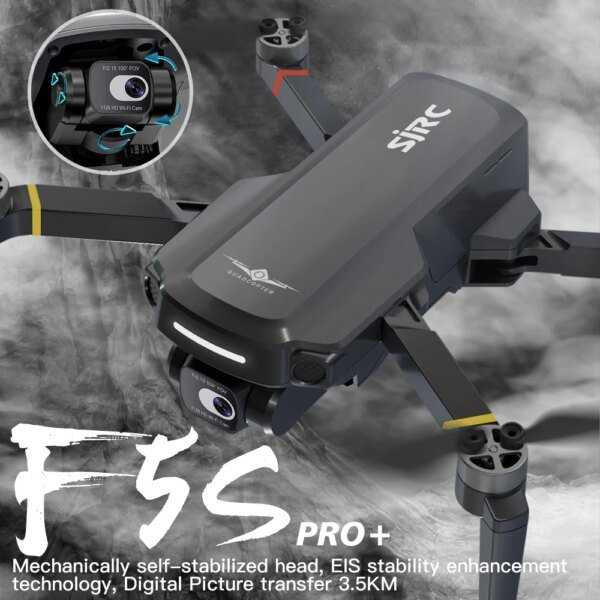 Second image of New SJRC F5S Pro GPS Drone 4K Profesional EIS HD