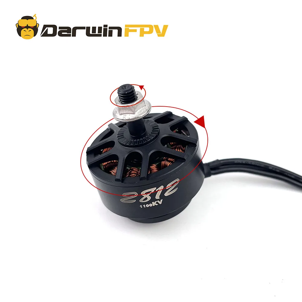 DarwinFPV 2812 1100KV 850KV Brushless Direct Current Motor BLDC FPV Racing Drone RC Quadcopter Parts