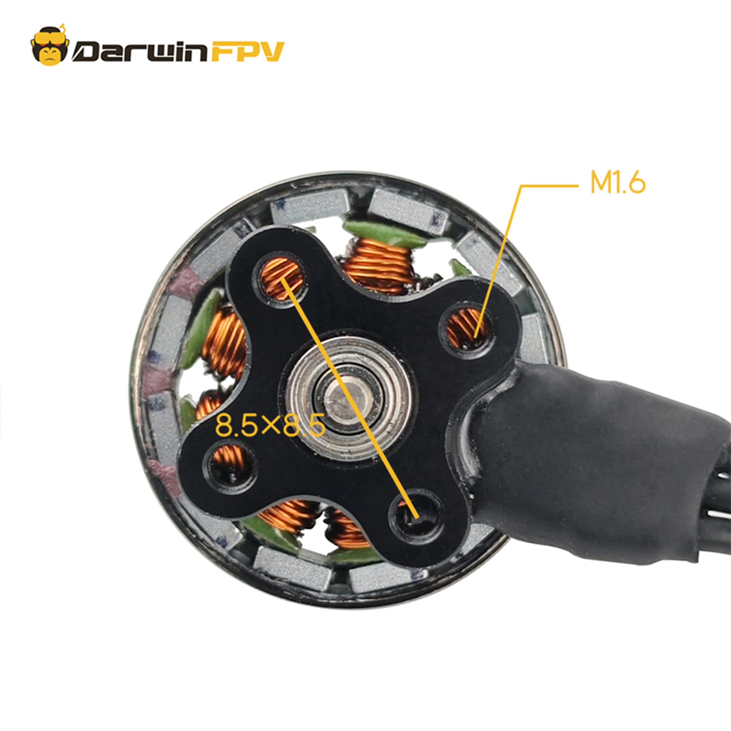 DarwinFPV TinyApe Freestyle 1103 8000KV Brushless Motor FPV Racing Drone RC Quadcopter Parts