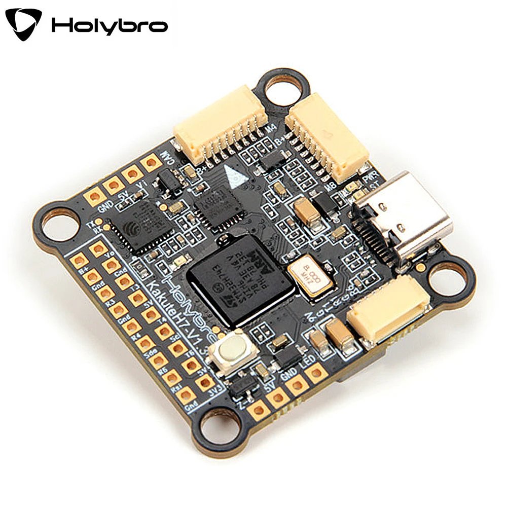 HolyBro Kakute H7 V1.3 MPU6000 H743 Flight Controller Dual BEC Baro OSD Onboard Bluetooth 30.5X30.5mm 2-8S for RC FPV Drone