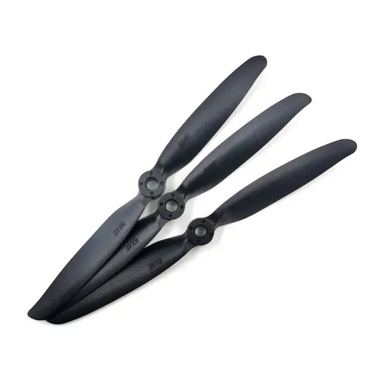 5pcs 6x4e 6040 6x4 Hq Propellers Glass Fiber Nylon Props Fit 2450 Hihg Speed Brushless Motor For Rc Airplane Quadcopter