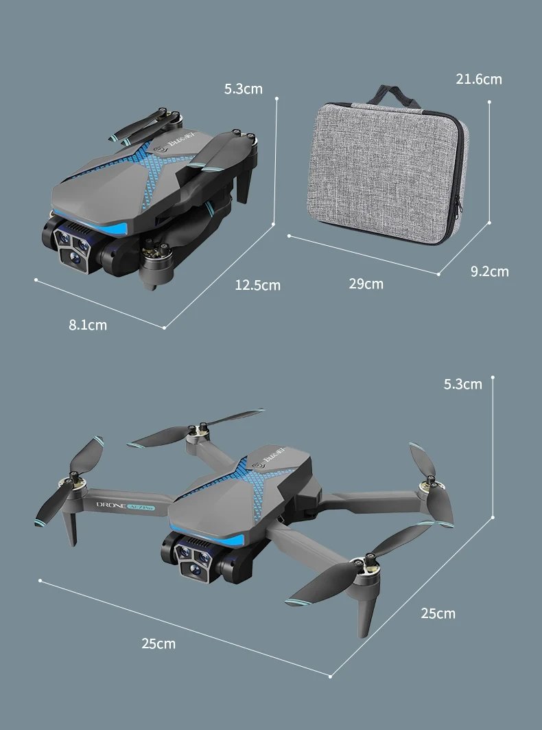 Xiaomi AE7 Drone 8K HD Brushless Profesional Triple Camera Aerial Photography GPS FPV Obstacle Avoidance RC Quadcopter 10000M