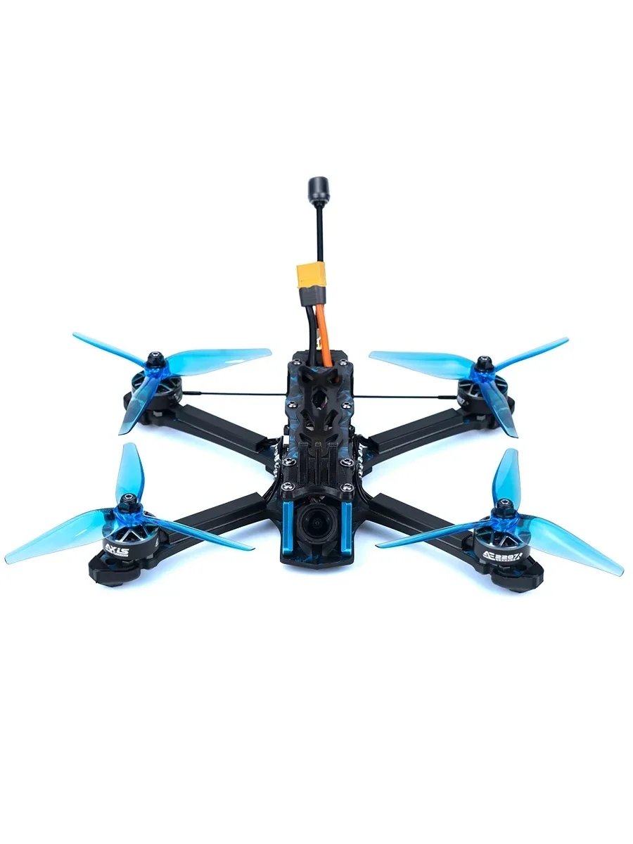 Axisflying Manta 5 SE FPV Drone Kit Squashed-X Frame AE227-1960KV Motor Cinematic Freestyle Drone with GPS -6S