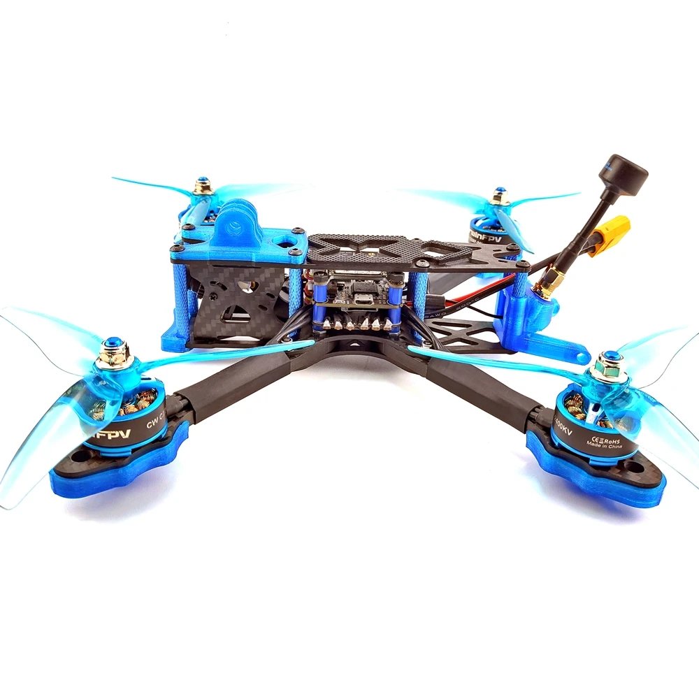 DarwinFPV darwin240 FPV Drone Johnny 5 Quadcopters 240mm 5 Inch F4 OSD 50A BLHeli_S Dshot600 800mW 1500TVL