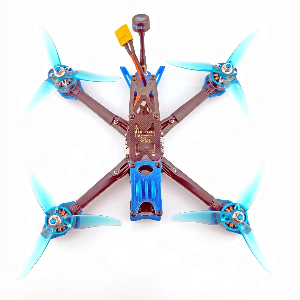 DarwinFPV darwin240 FPV Drone Johnny 5 Quadcopters 240mm 5 Inch F4 OSD 50A BLHeli_S Dshot600 800mW 1500TVL