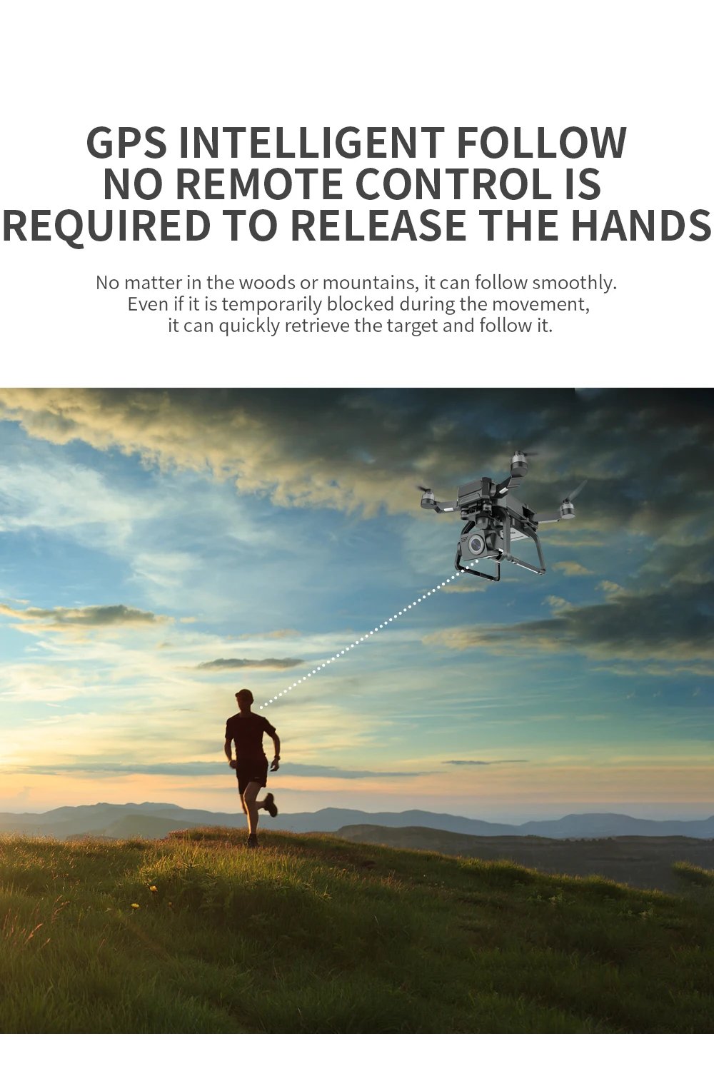 RC Dron 5G Wifi GPS Drones with 4k Camera 3-Axis ANTI-SHAKE Gimbal 25min Brushless Motor 3KM Long Range Quadcopter FPV Drone