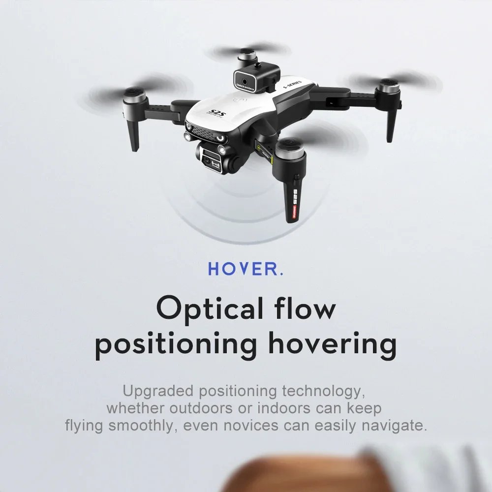 LS-S2S New APP RC Drone 4K Professinal 8K HD Dual Camera 5G WIFI Wide Angle Optical Flow Localization Brushless Motor Quadcopter